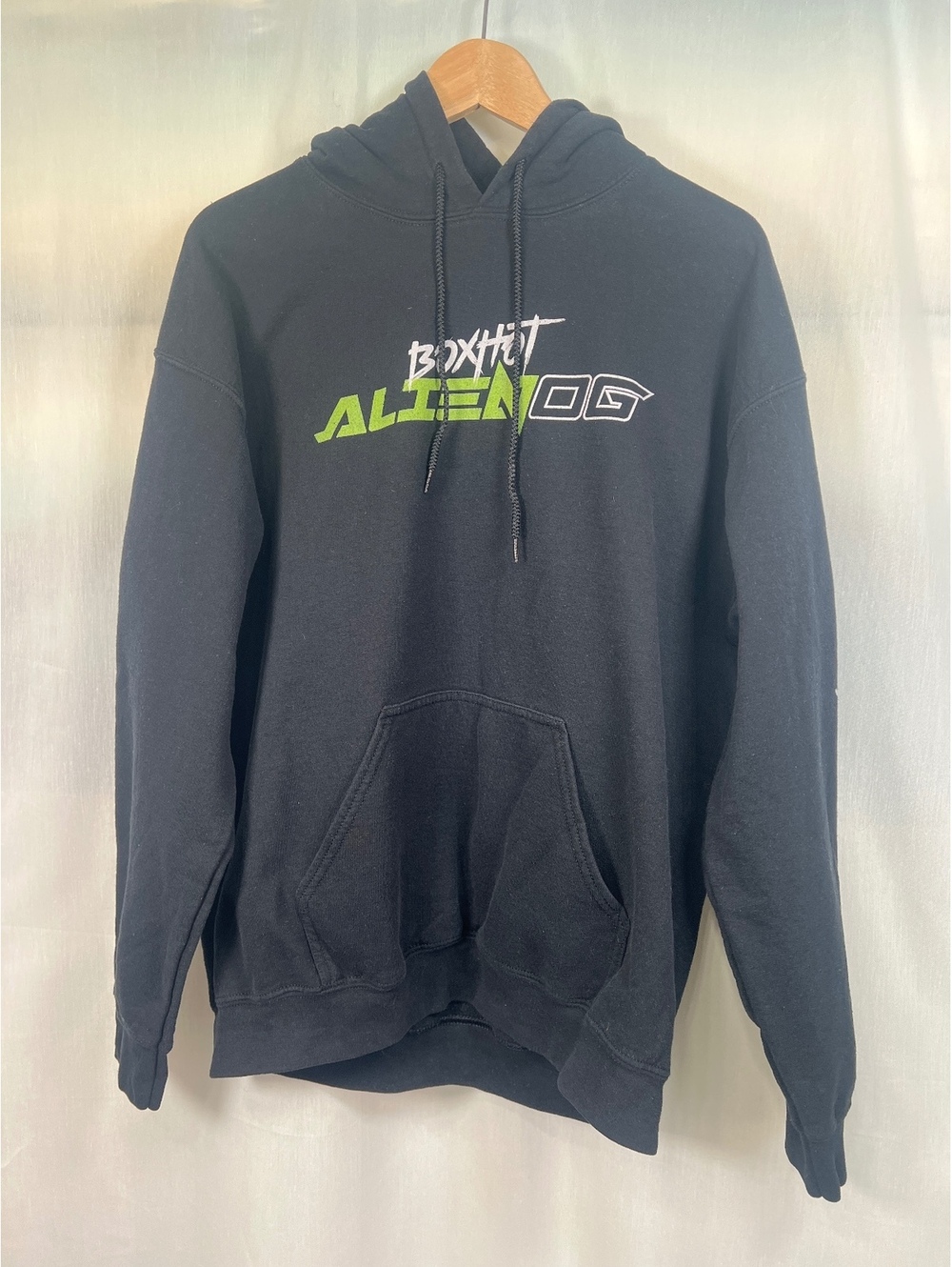 Boxhot Alien OG Hoodie UFO Graphic Men's Large